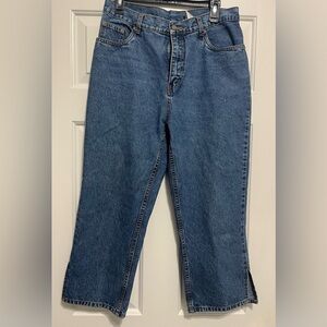 Bill Blass Dark Blue Flare Jeans Vintage